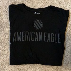 Black American Eagle T-shirt